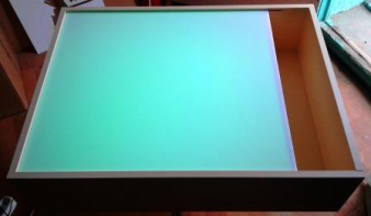 Планшет для рисования песком с RGB подсветкой (80х60 см) - fgospostavki.ru - Вологда