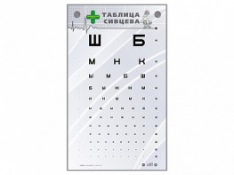 Интерактивный стенд "Таблица Сивцева" - fgospostavki.ru - Вологда