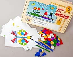 Игровой набор Фребеля "Конструктор плоскостной-3" (Серия "Эксперимент") - fgospostavki.ru - Вологда