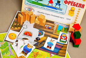 Игровой набор Фребеля "Колобок" (серия "Сказочный мир". Выпуск 1) - fgospostavki.ru - Вологда