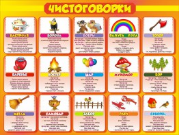 Стенд "Чистоговорки", часть 1 - fgospostavki.ru - Вологда