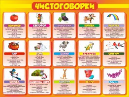 Стенд "Чистоговорки", часть 2 - fgospostavki.ru - Вологда