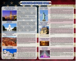Стенд "Достопримечательности США" Вариант 2 - fgospostavki.ru - Вологда