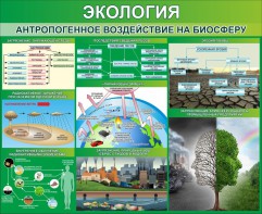 Стенд "Экология. Антропогенное воздействие на биосферу" - fgospostavki.ru - Вологда