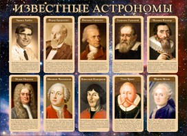 Стенд "Известные астрономы" - fgospostavki.ru - Вологда
