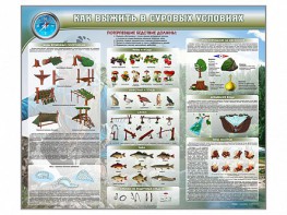 Стенд "Как выжить в суровых условиях" - fgospostavki.ru - Вологда