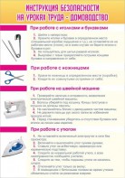 Стенд "Инструкция безопасности на уроках труда №1" - fgospostavki.ru - Вологда