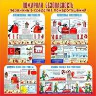 Стенд "Пожарная безопасность" Вариант 2 - fgospostavki.ru - Вологда
