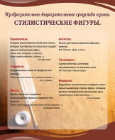 Стенд "Стилистические фигуры" Вариант 2 - fgospostavki.ru - Вологда
