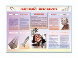Стенд-уголок "Юный физик" - fgospostavki.ru - Вологда