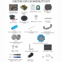 Robo kit DIYGO Мобильный робот с колесами всенаправленного движения - fgospostavki.ru - Вологда